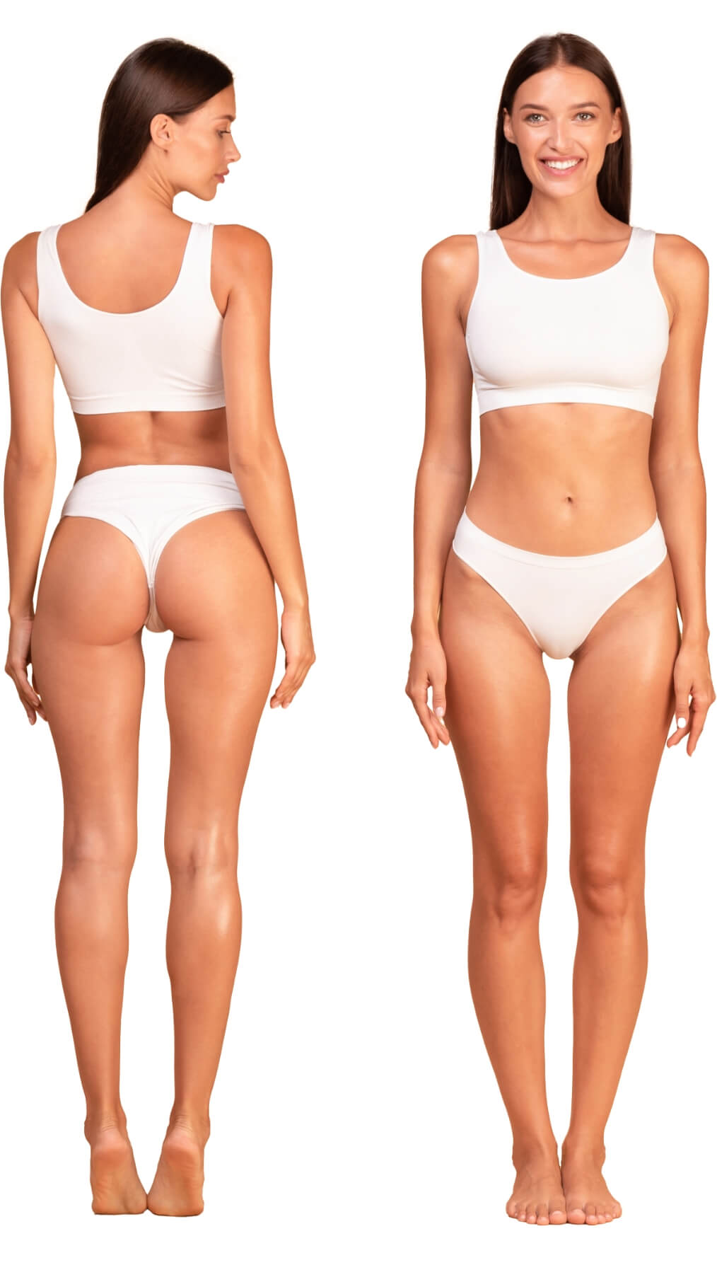 body sculpting frontback